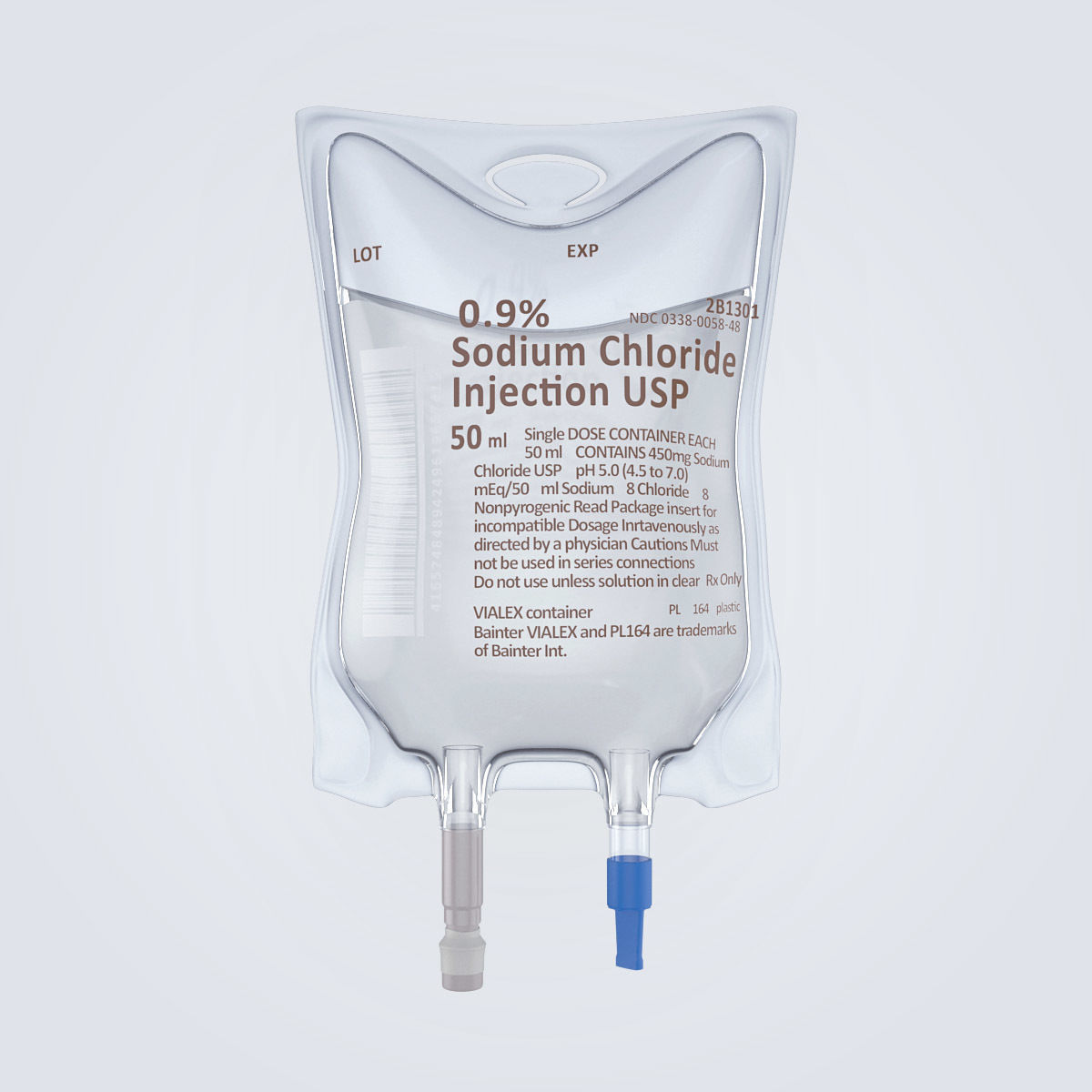 Full IV Bag 3D model_2