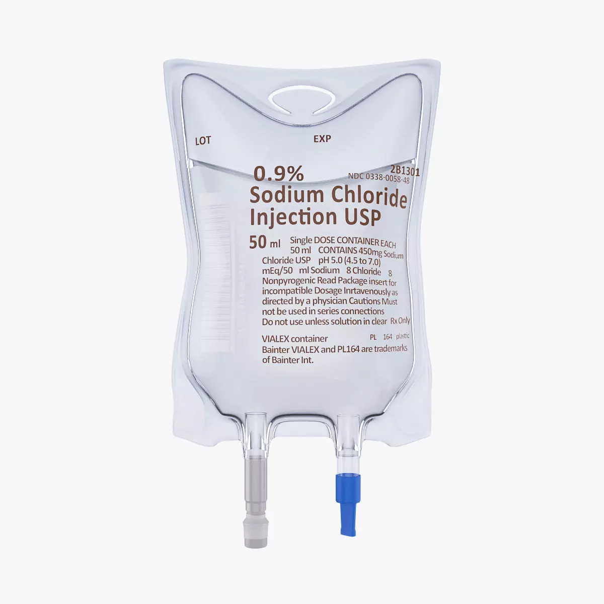 Full IV Bag 3D model_0