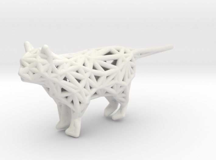 Standing Cat 3D print model_10