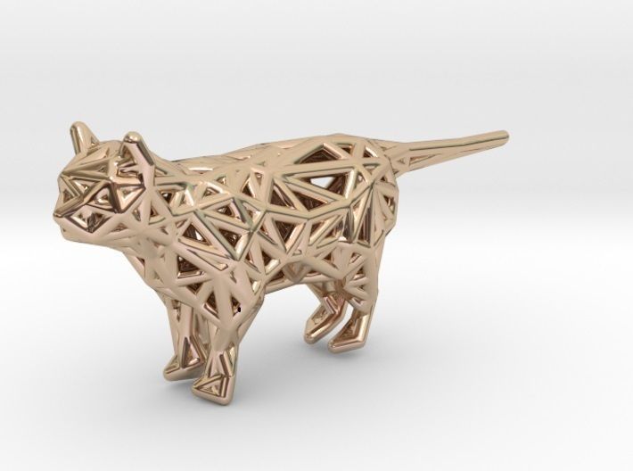 Standing Cat 3D print model_25