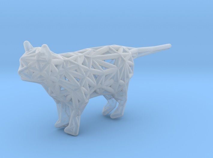 Standing Cat 3D print model_19