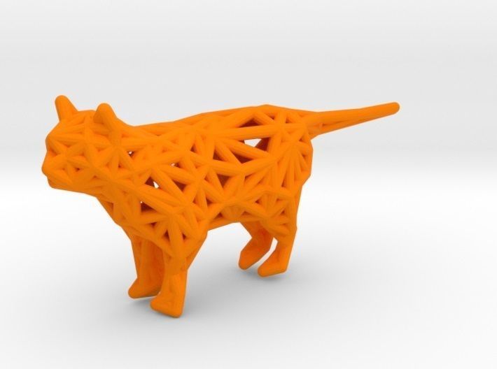 Standing Cat 3D print model_17