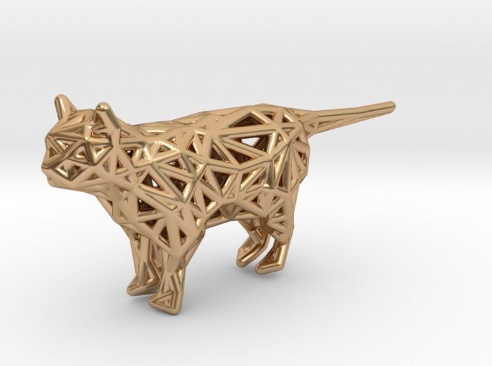 Standing Cat 3D print model_22