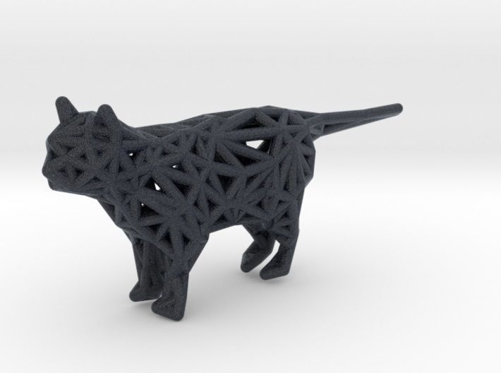 Standing Cat 3D print model_29