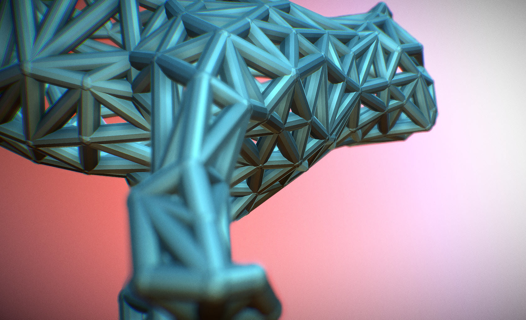 Standing Cat 3D print model_2