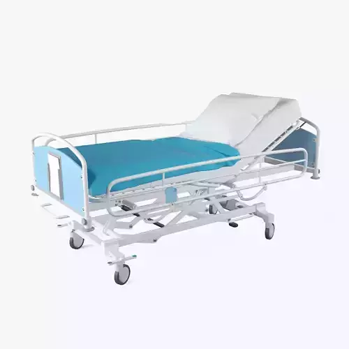 Hospital Bed 3D model