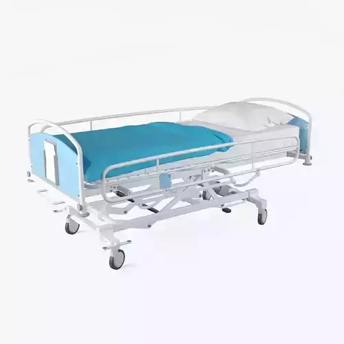 Hospital Bed 3D model