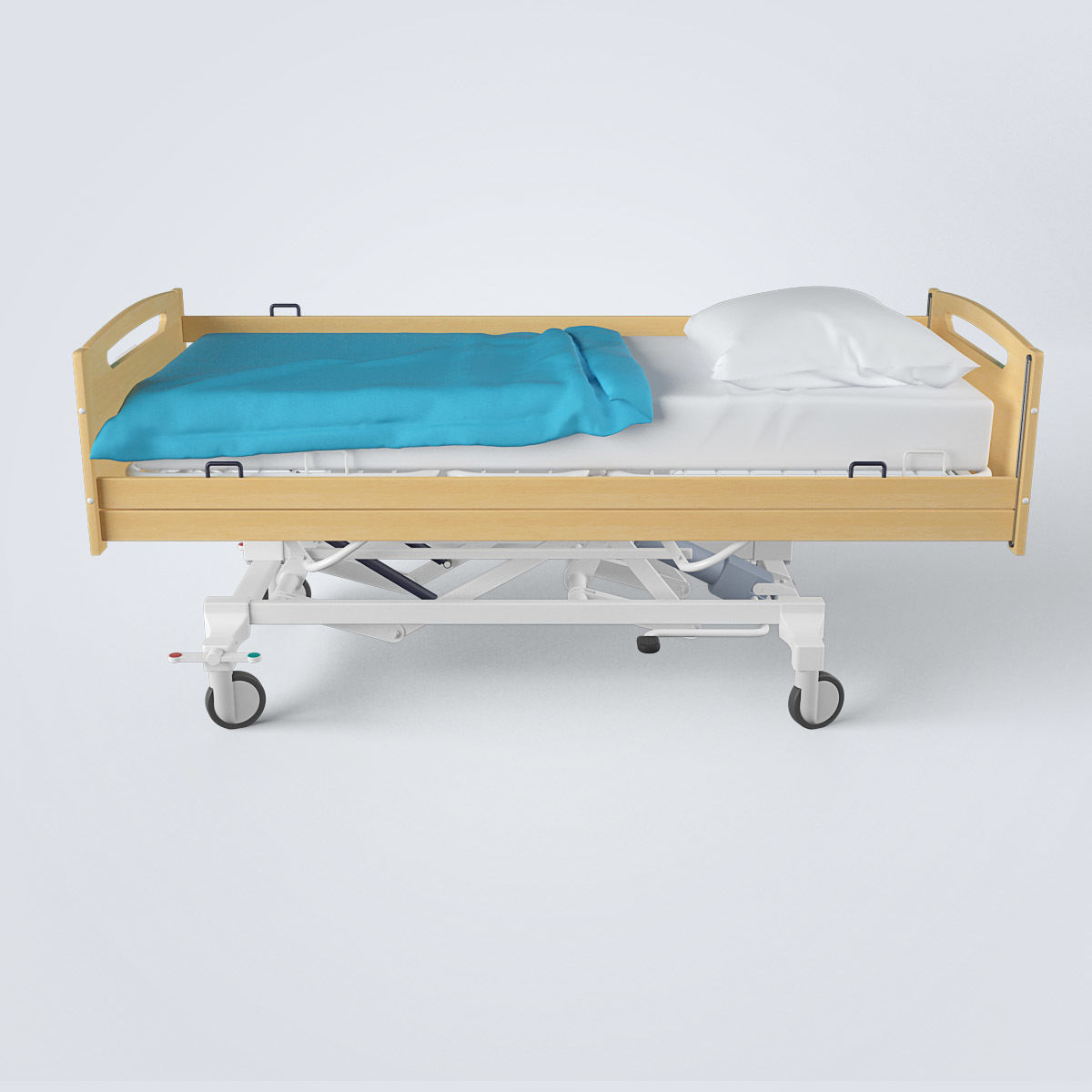 Hospital Bed Set 3D model_17