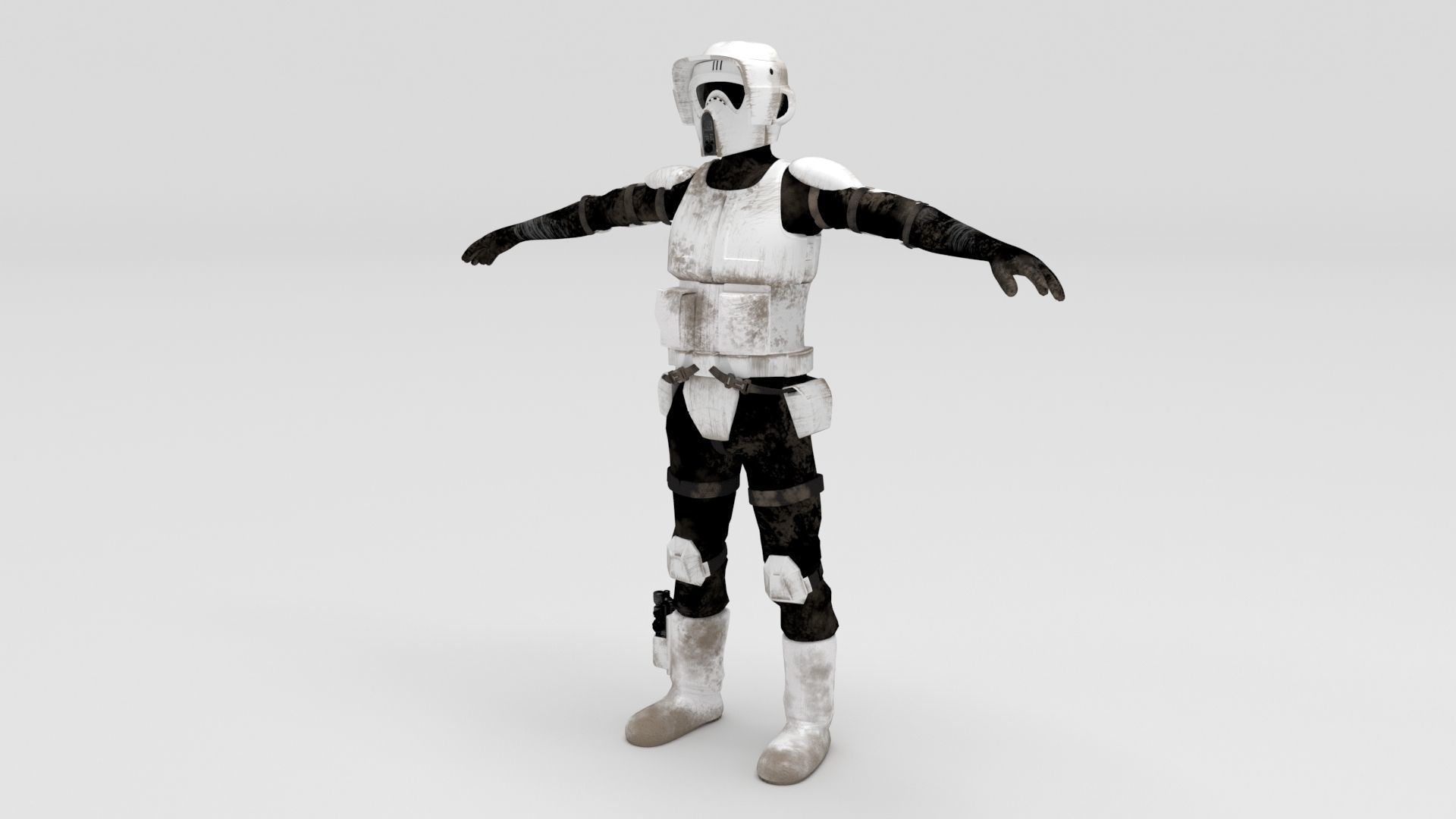 Star Wars - Scout Trooper 3D model_1