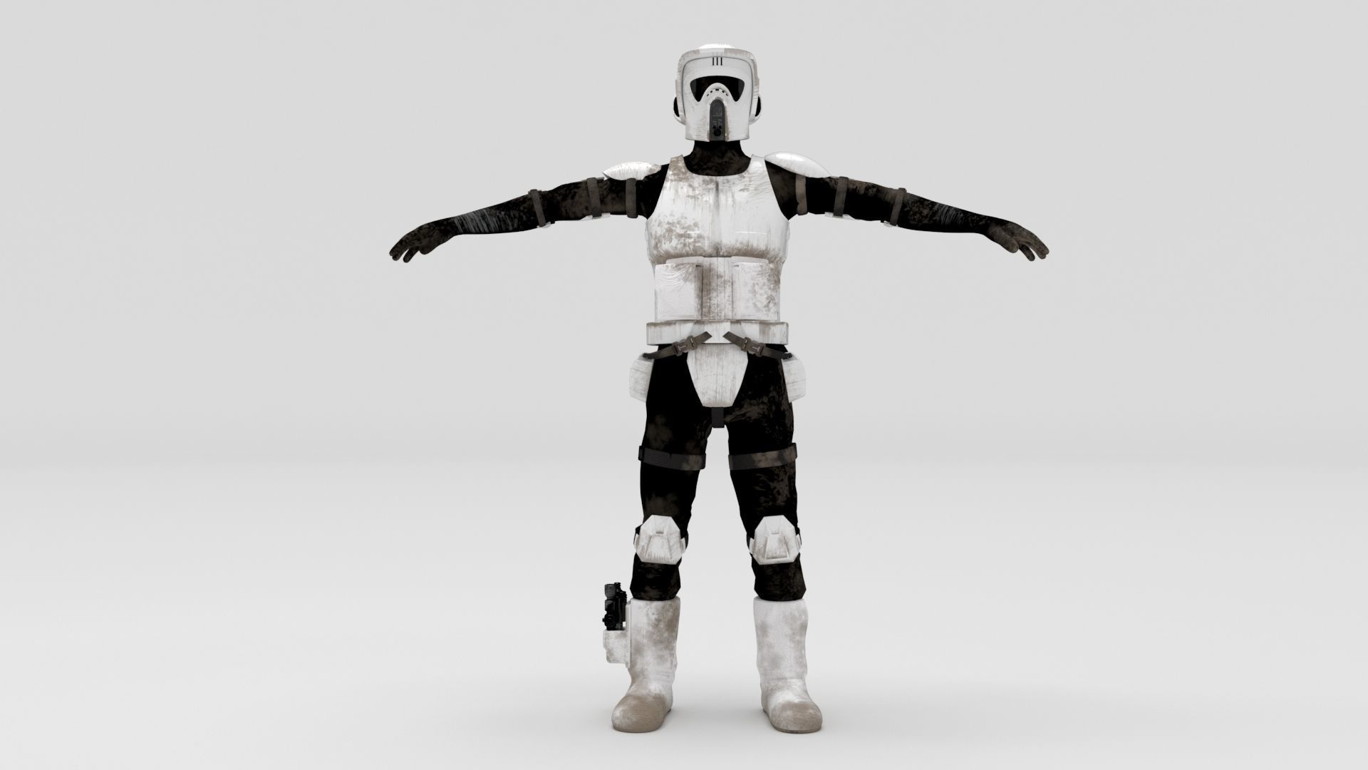 Star Wars - Scout Trooper 3D model_3