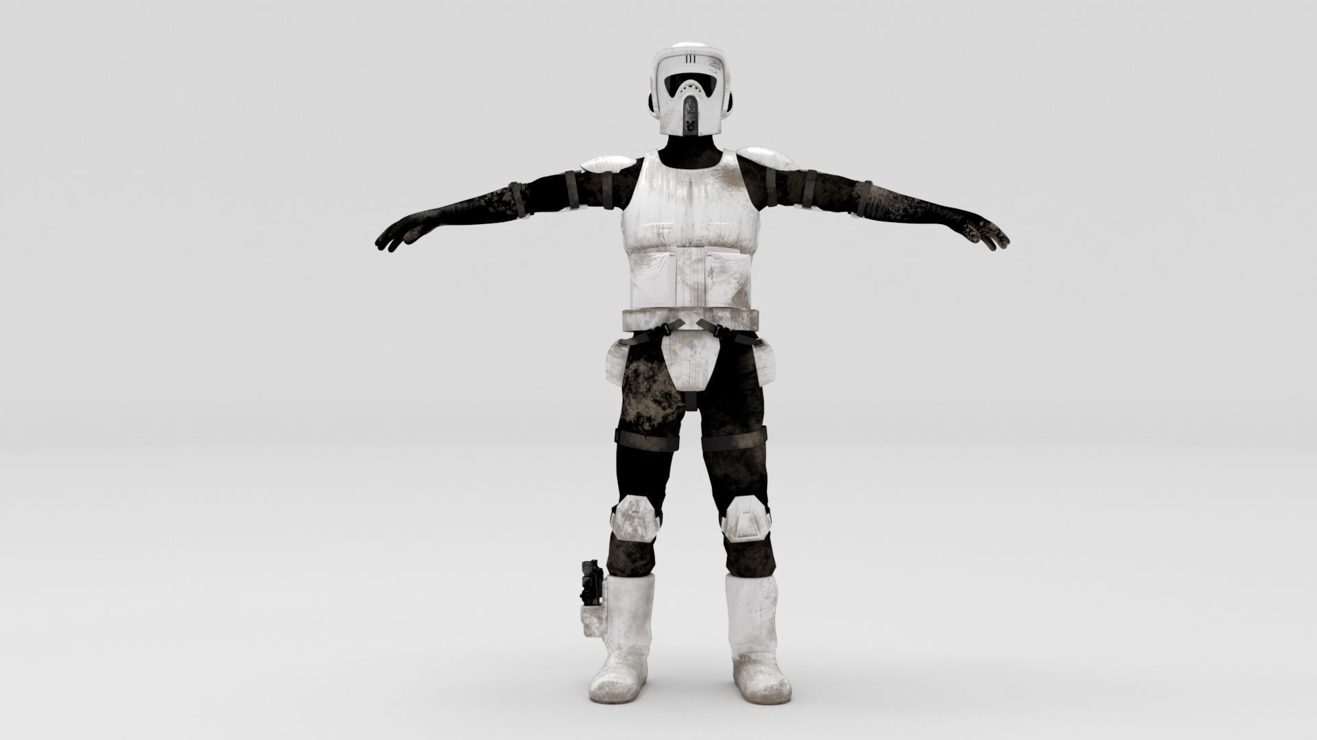 Star Wars - Scout Trooper 3D model_2