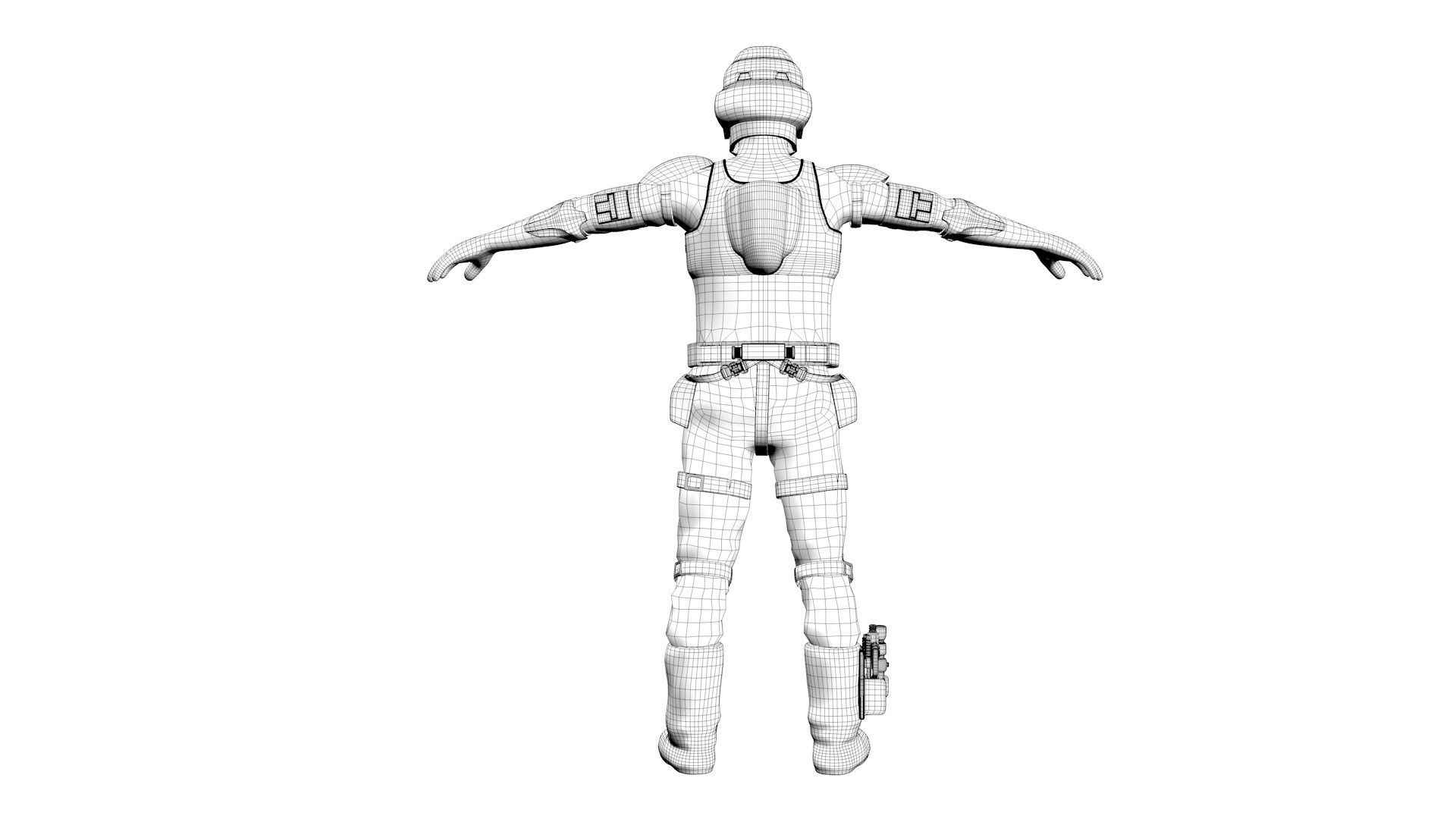 Star Wars - Scout Trooper 3D model_13