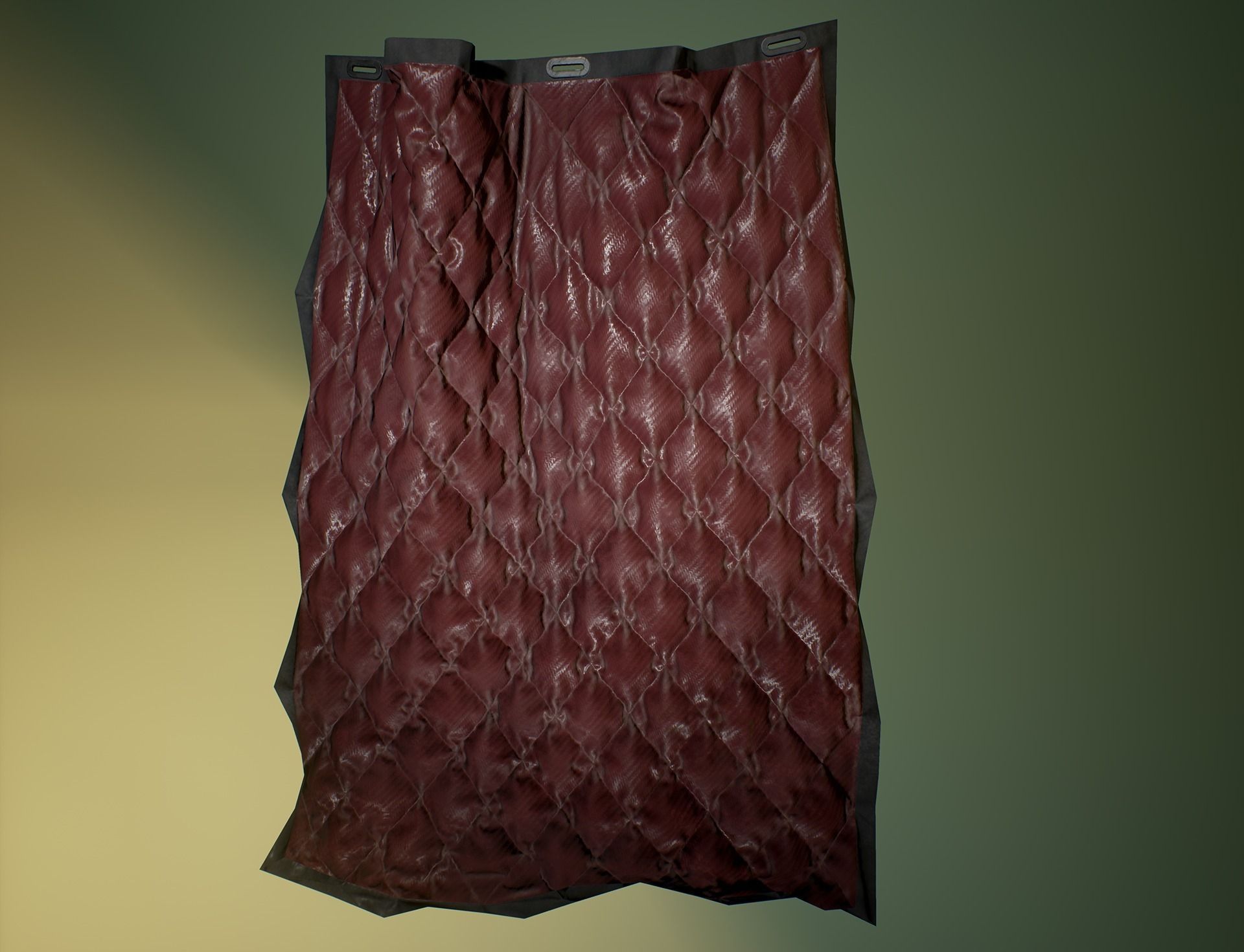 Wall or Elevator Pad Low-poly 3D model