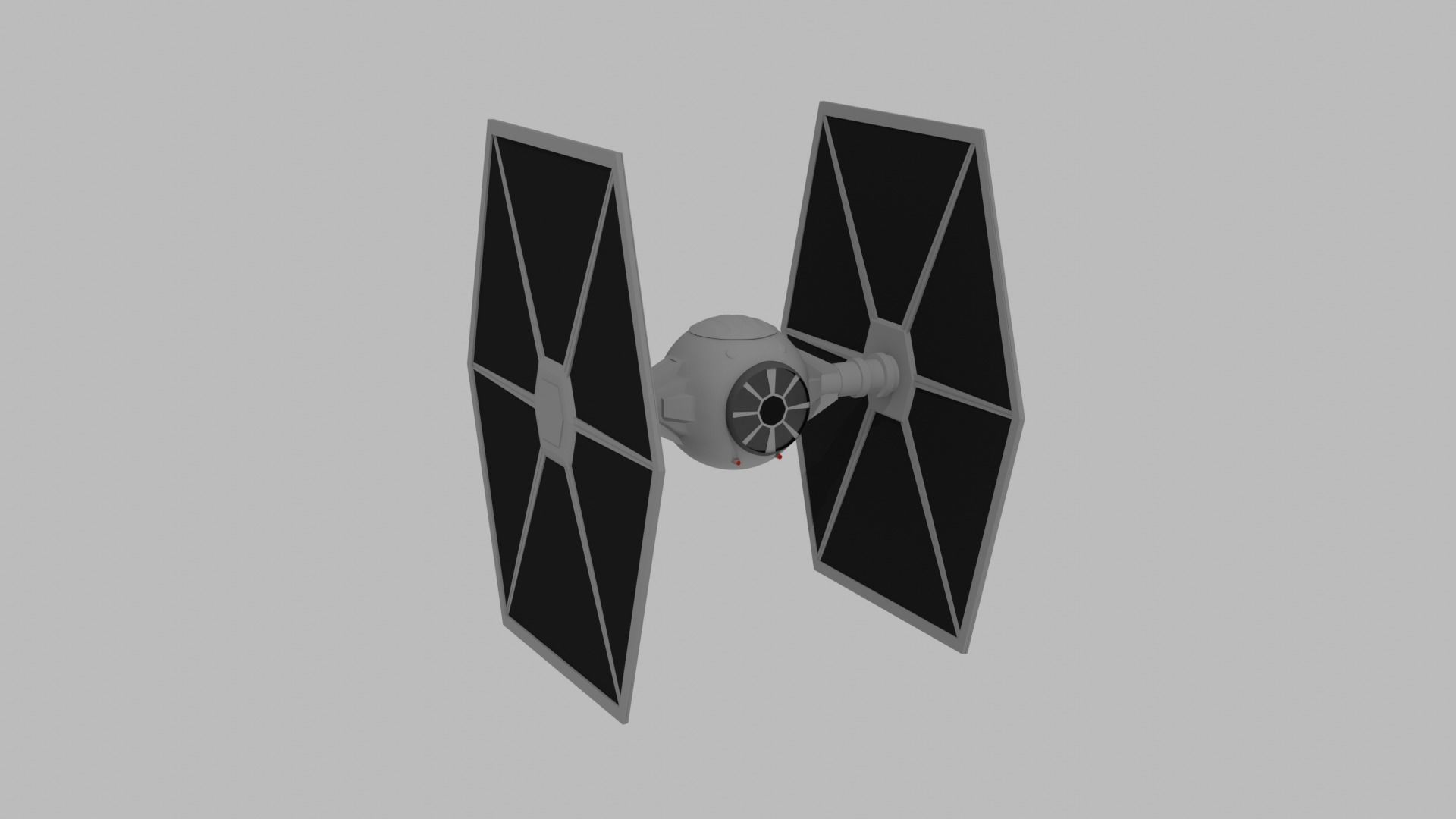 Star Wars - Tie Fighter 3D model_1