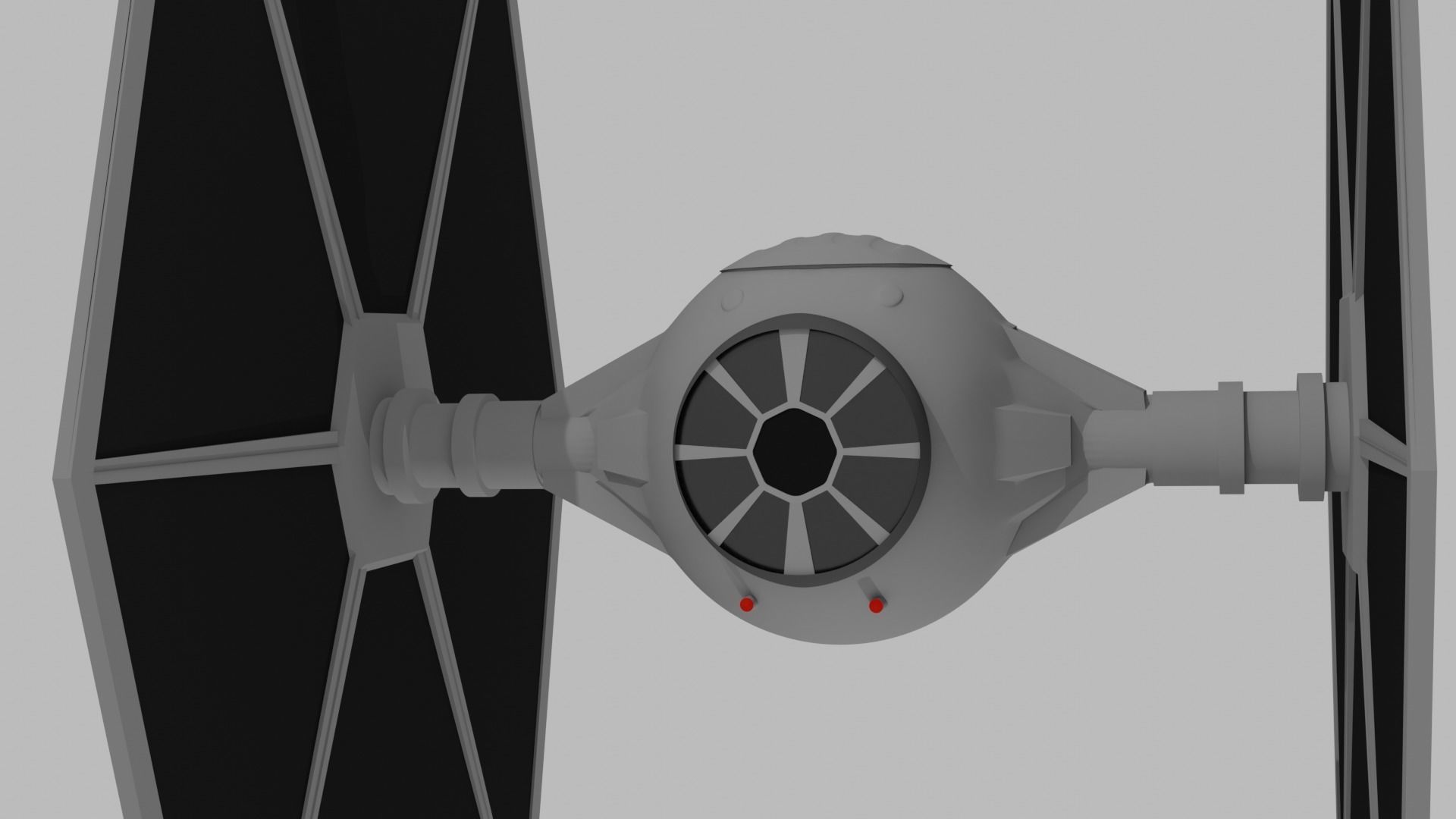 Star Wars - Tie Fighter 3D model_4
