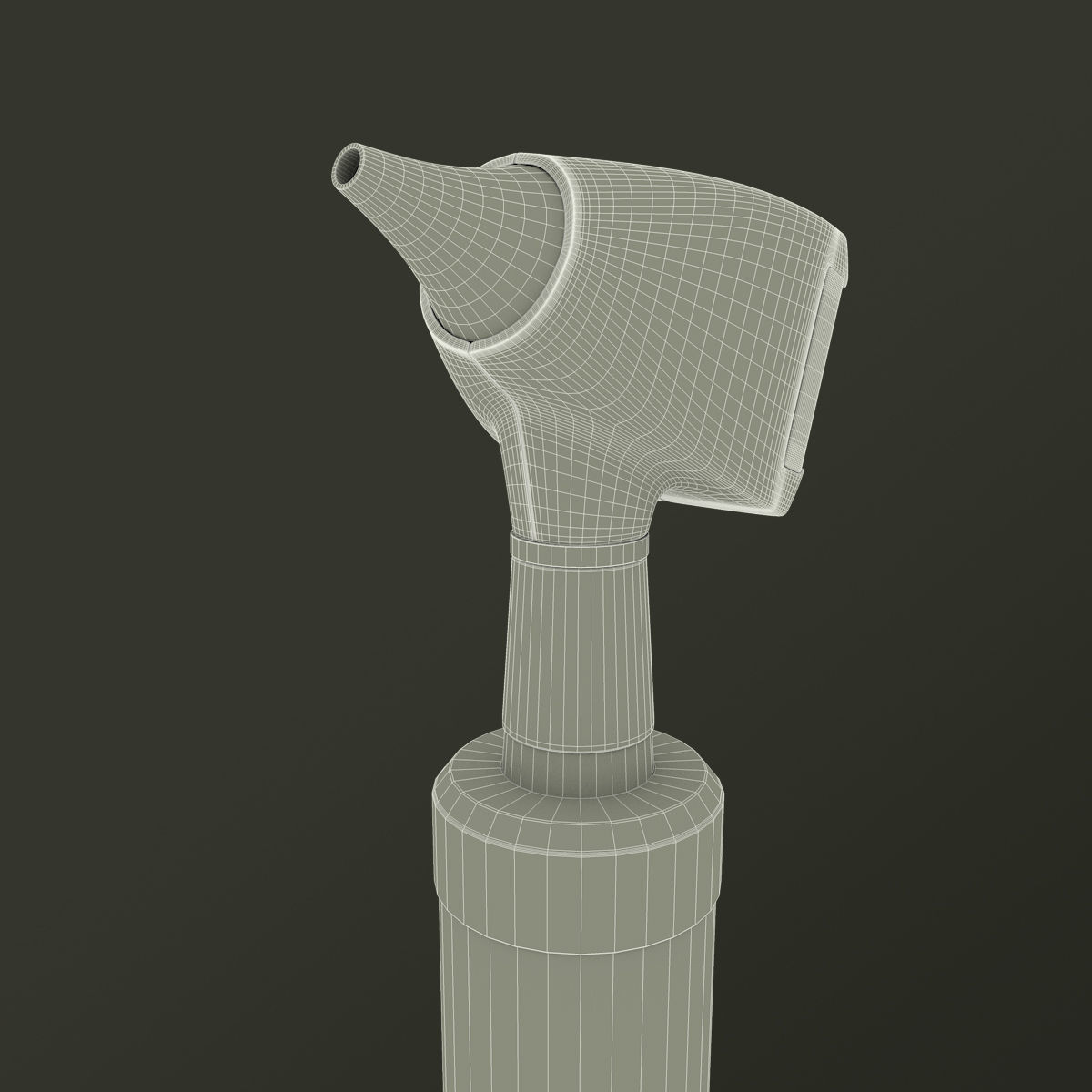 Otoscope medical device 3D model_12