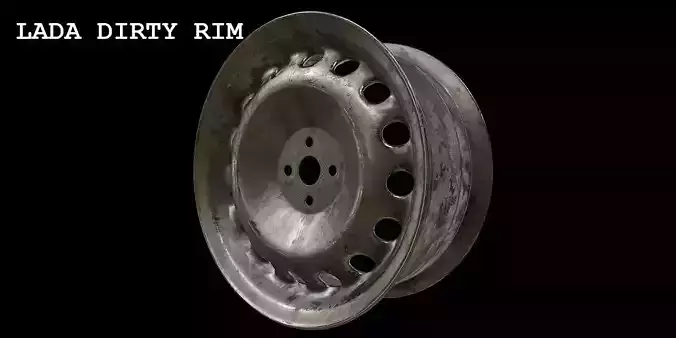 LADA Dirty Rim game ready by mkaplunow