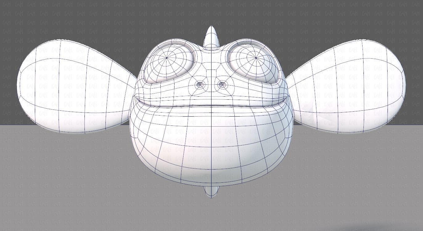 Fish V06 Low-poly 3D model_9