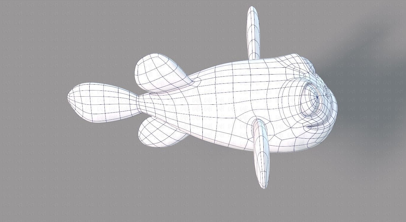 Fish V06 Low-poly 3D model_27