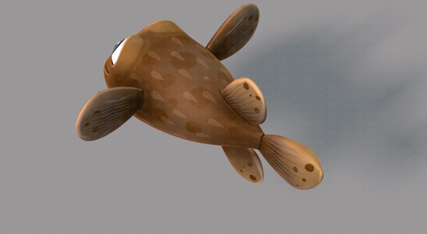 Fish V06 Low-poly 3D model_22
