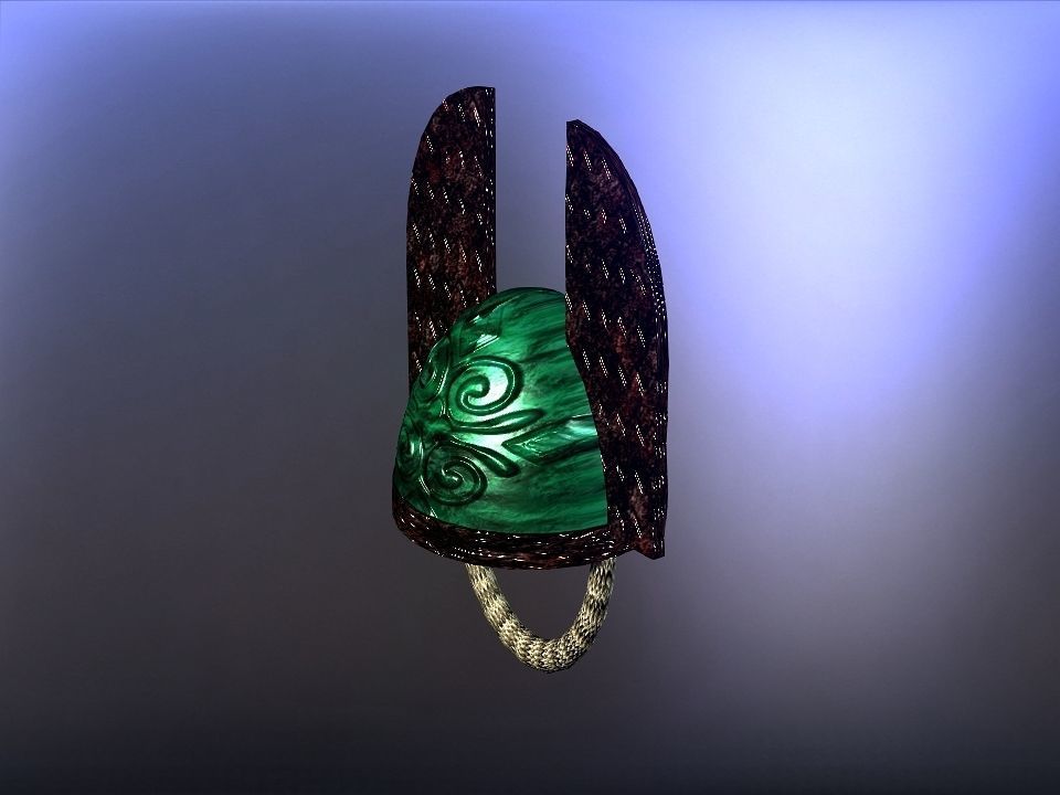 Simple Berserk helmets collection Low-poly 3D model_30