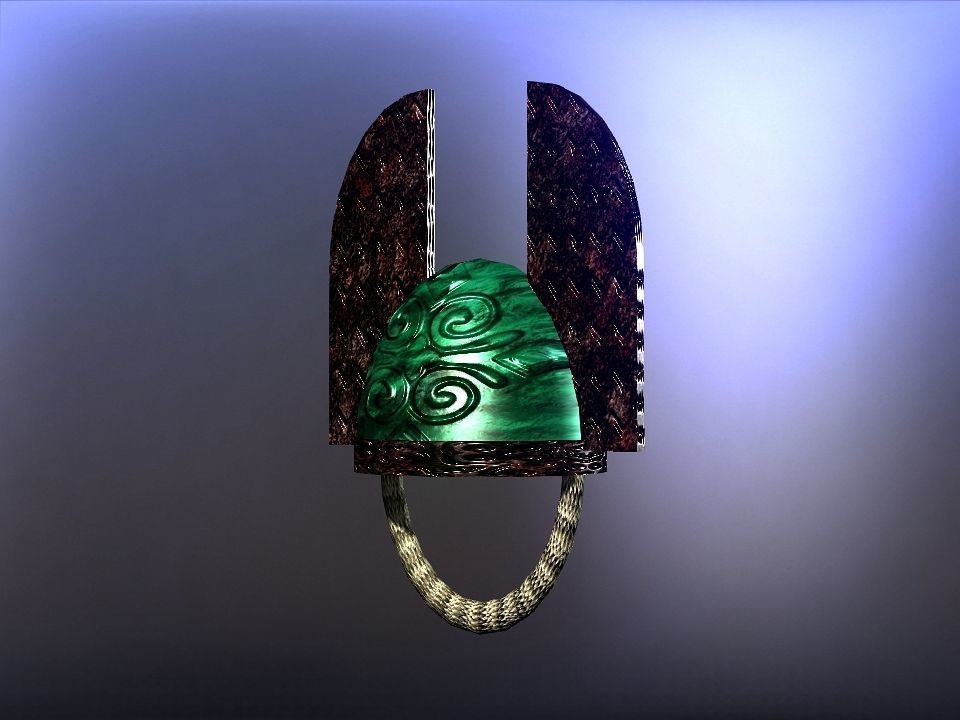 Simple Berserk helmets collection Low-poly 3D model_25