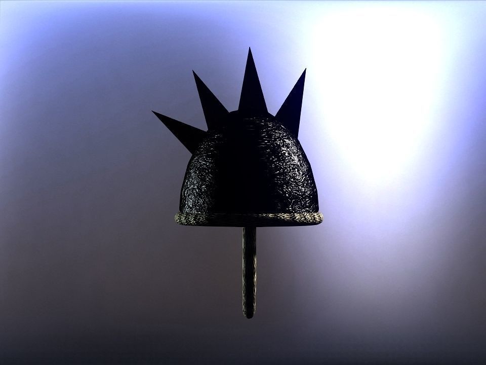 Simple Berserk helmets collection Low-poly 3D model_7