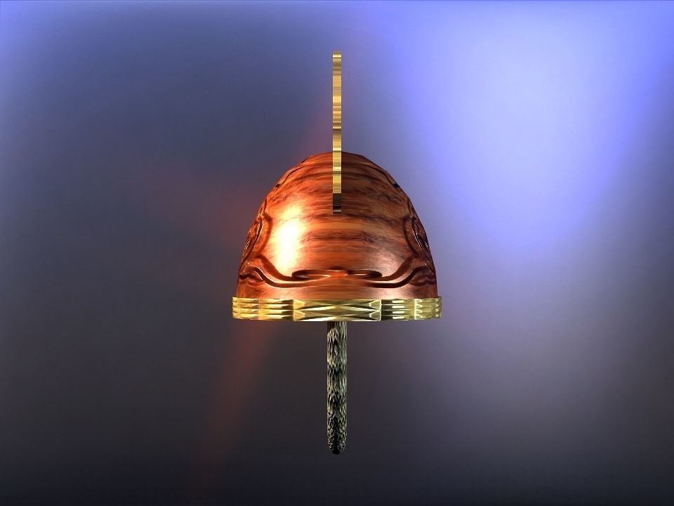 Simple Berserk helmets collection Low-poly 3D model_18