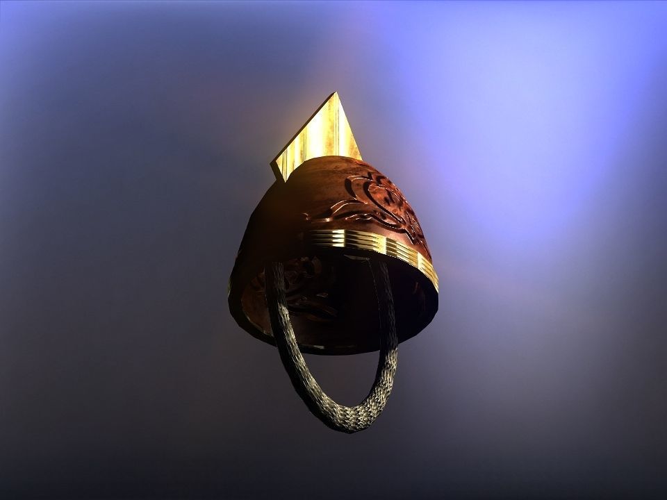 Simple Berserk helmets collection Low-poly 3D model_21