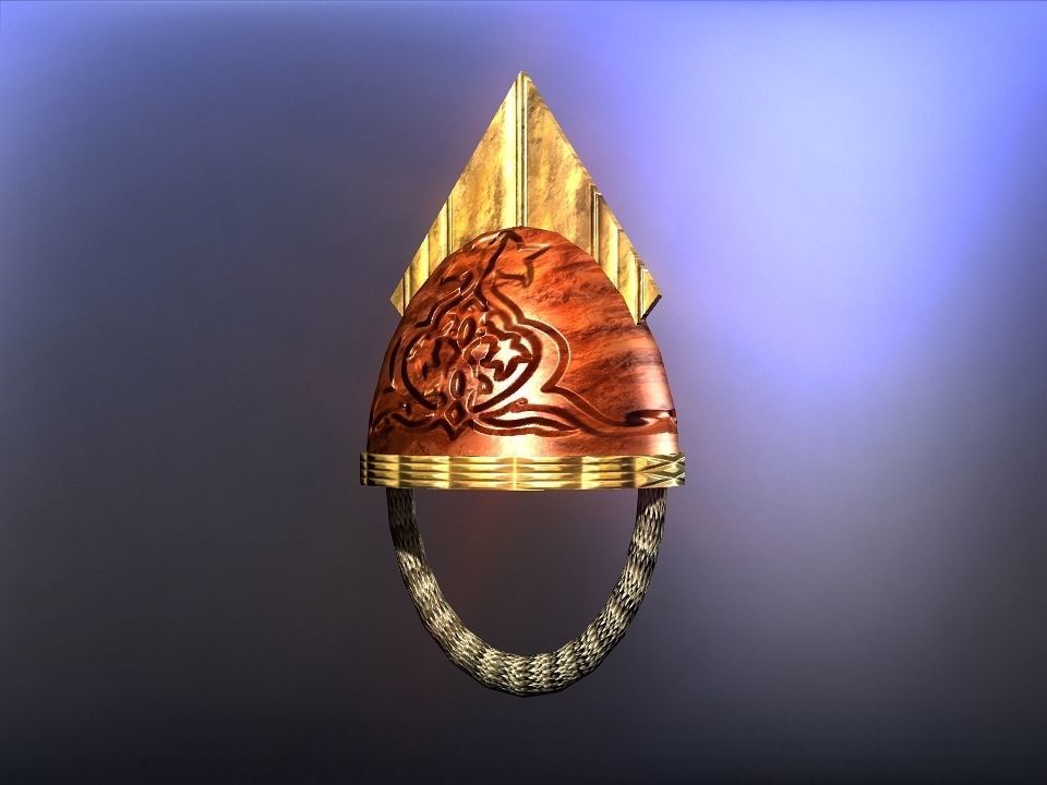 Simple Berserk helmets collection Low-poly 3D model_14