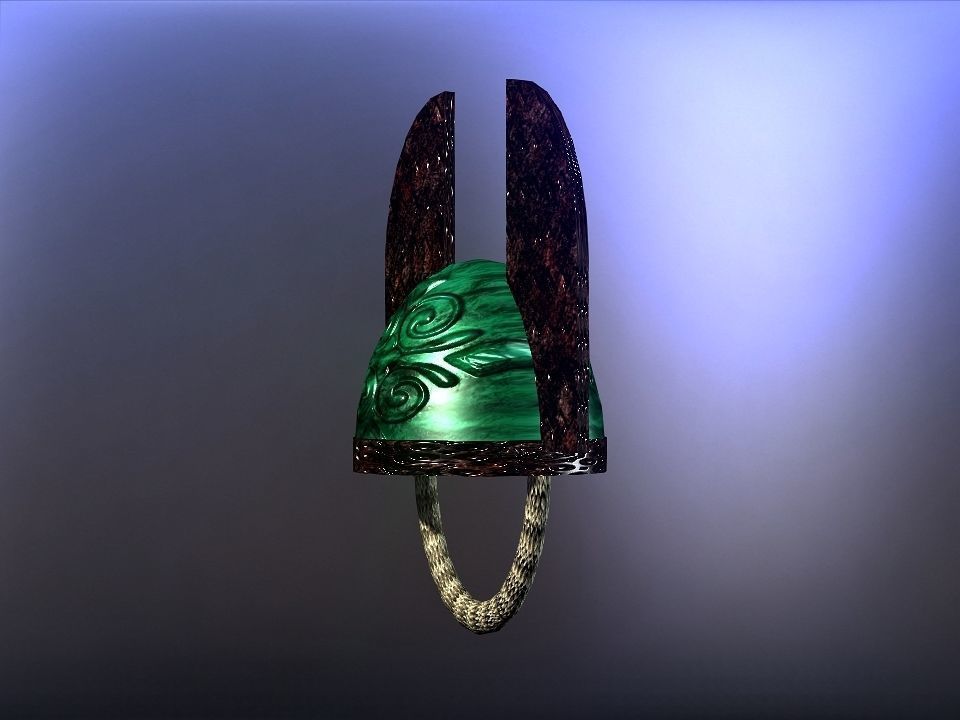 Simple Berserk helmets collection Low-poly 3D model_28