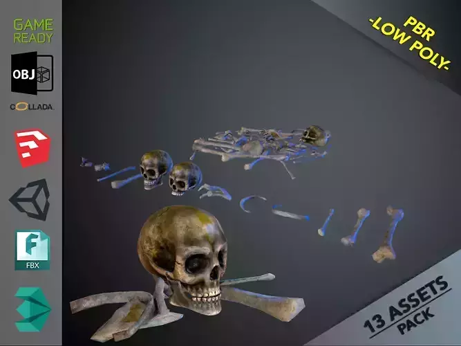 Skulls1 Infected Alien Bones