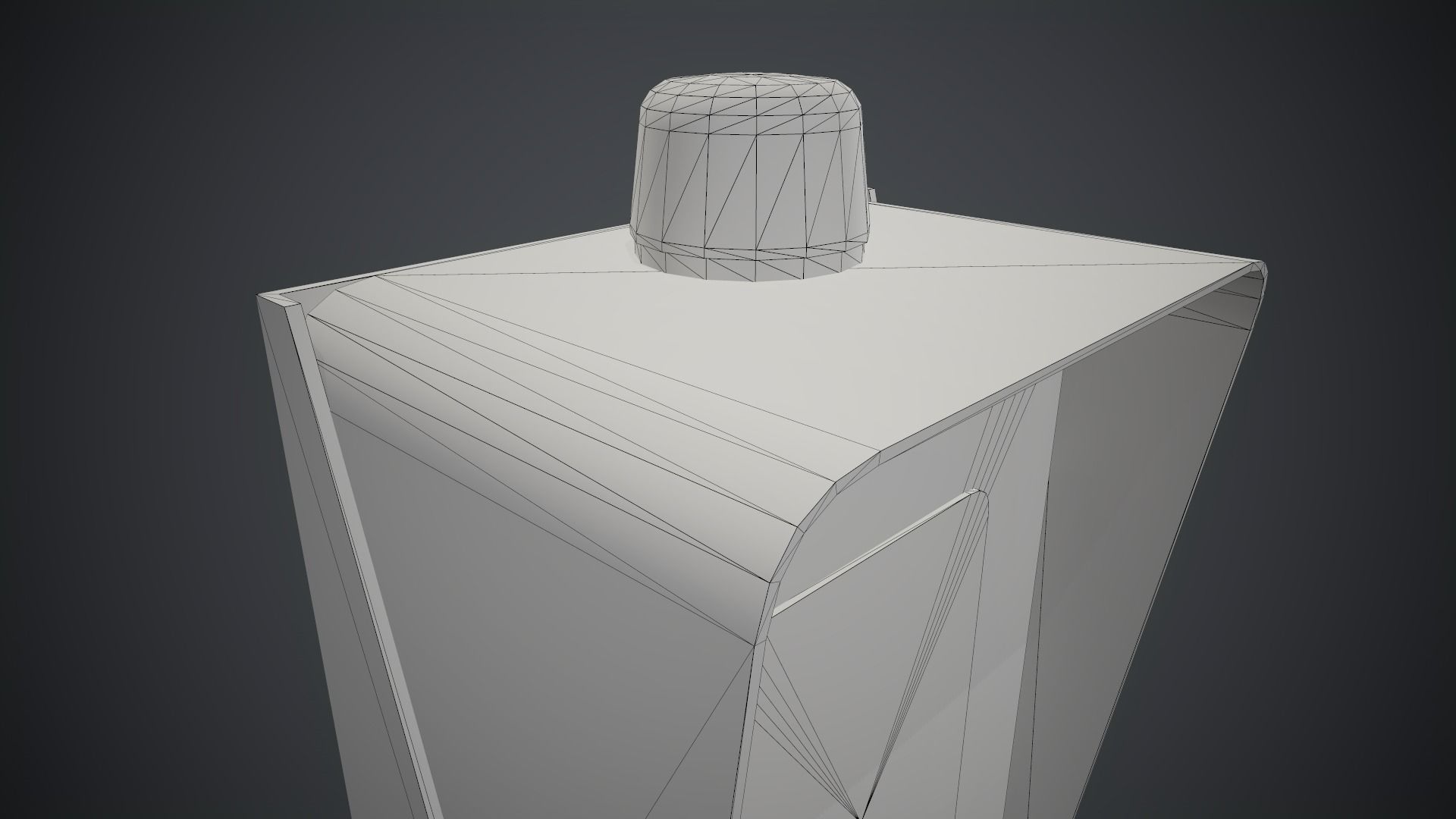 Emergency Call Box 1 PBR Game Ready Low-poly 3D model_31