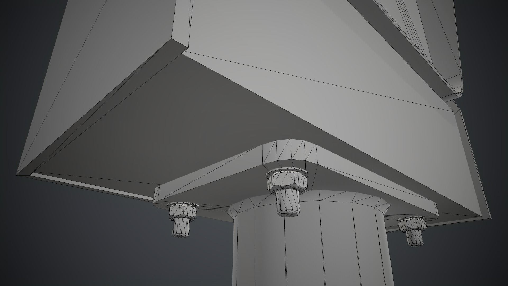 Emergency Call Box 1 PBR Game Ready Low-poly 3D model_32