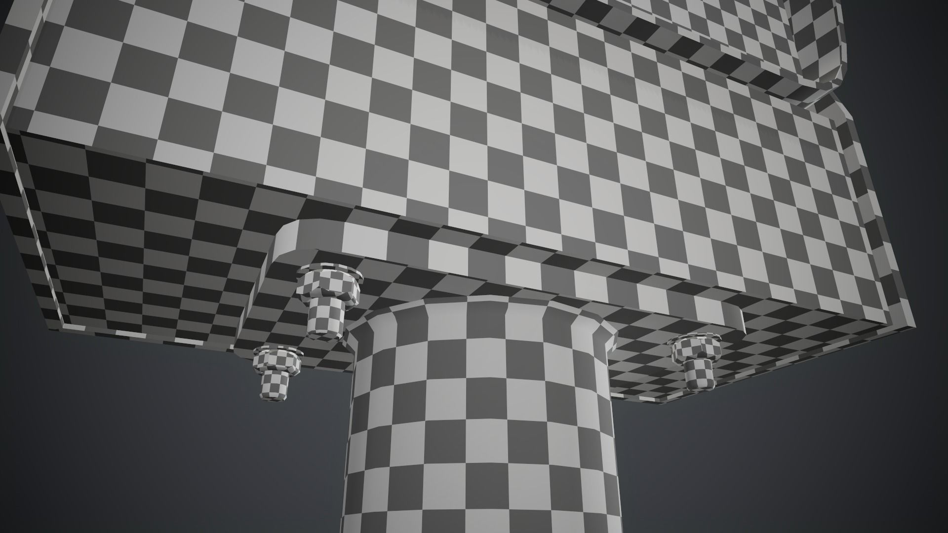 Emergency Call Box 1 PBR Game Ready Low-poly 3D model_27