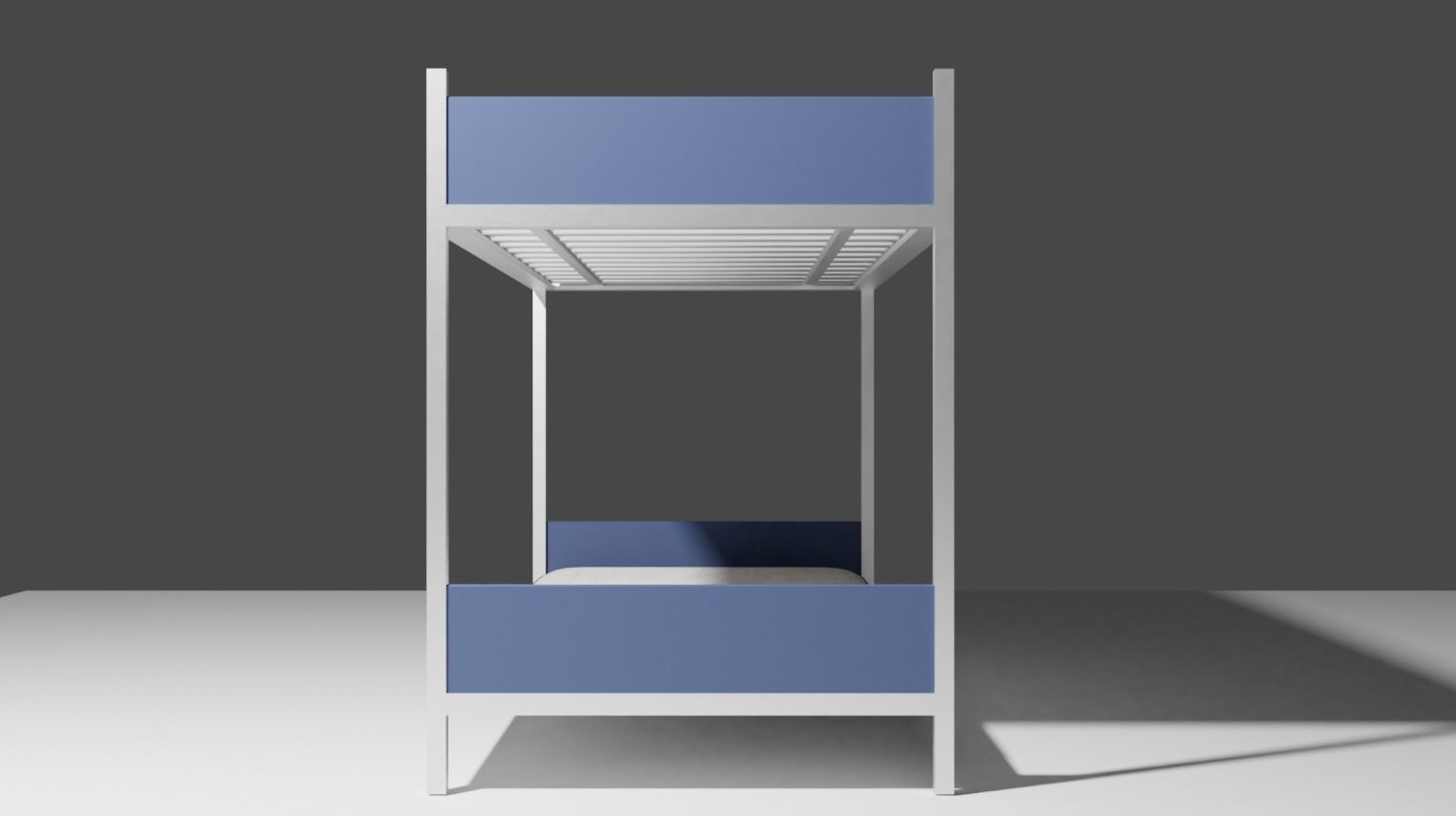 Bunk bed 3D model_22