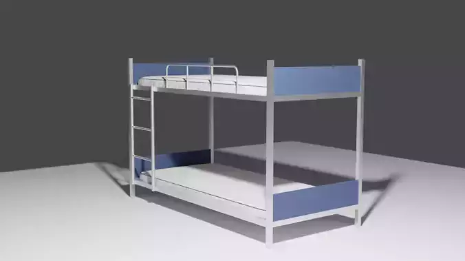 Bunk bed 3D model