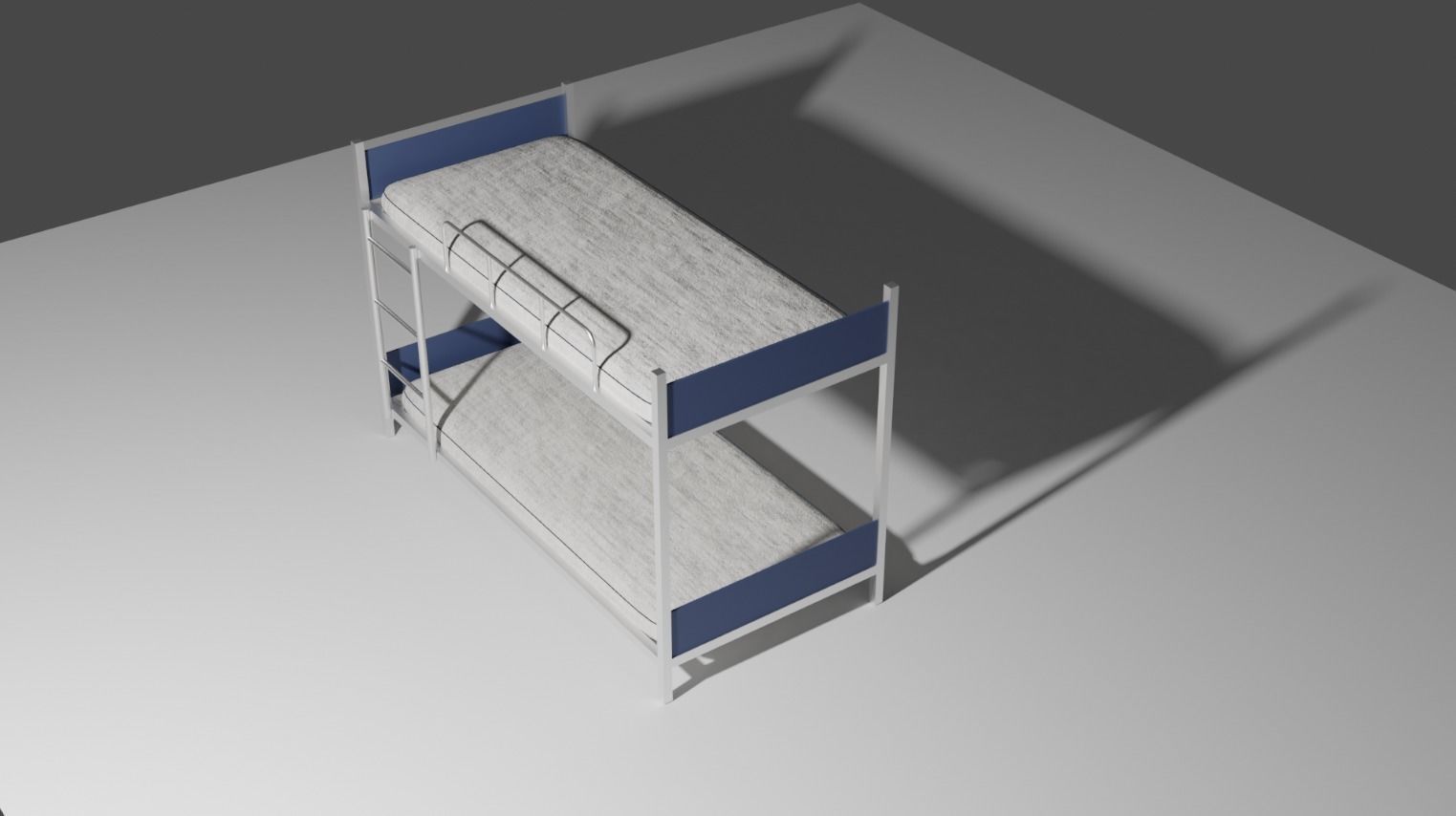 Bunk bed 3D model_15