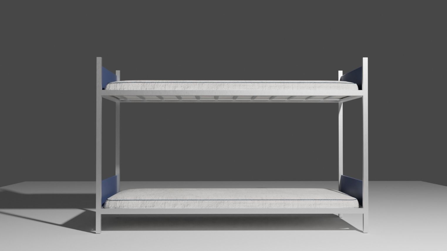 Bunk bed 3D model_18