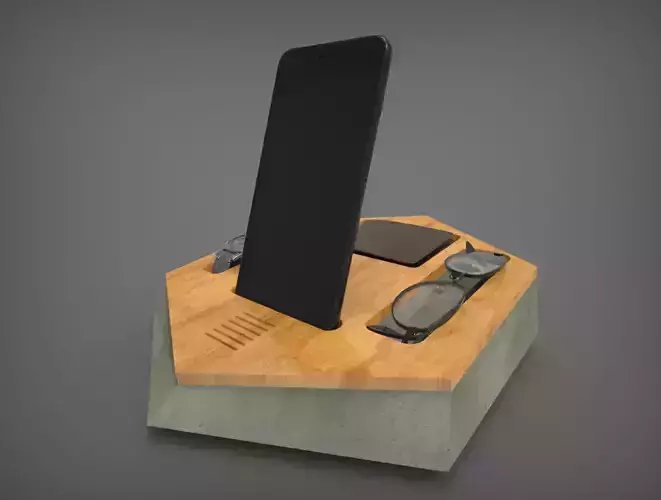 Cellphone dock and Organizer