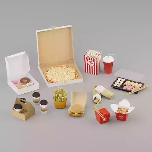 Takeaway Fast Food High G43