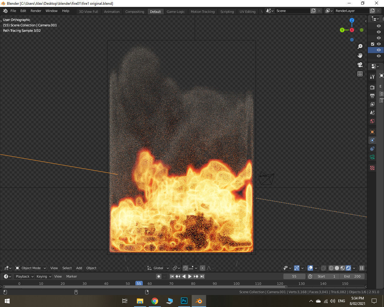 Fire and Smoke 3D model_25