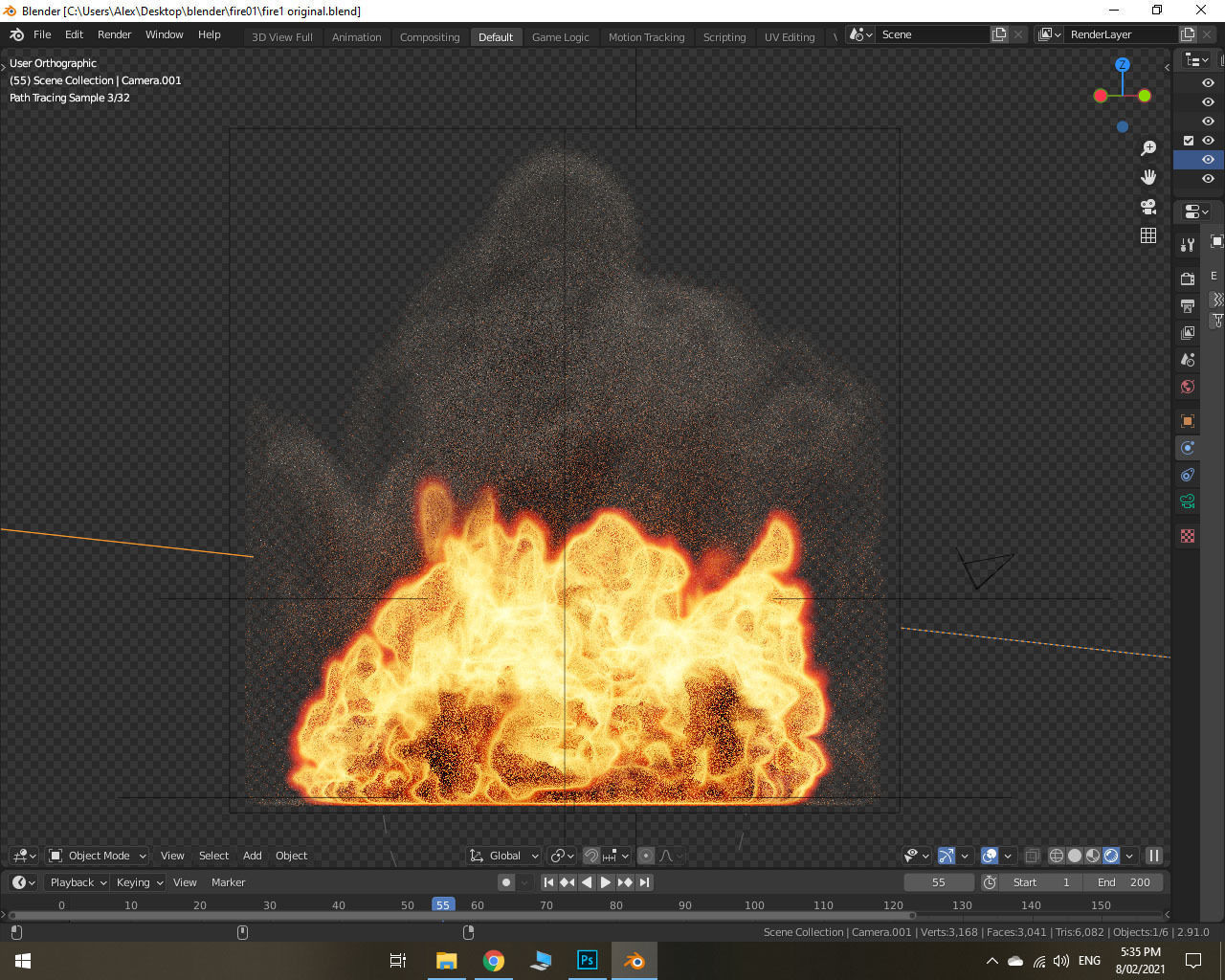 Fire and Smoke 3D model_28