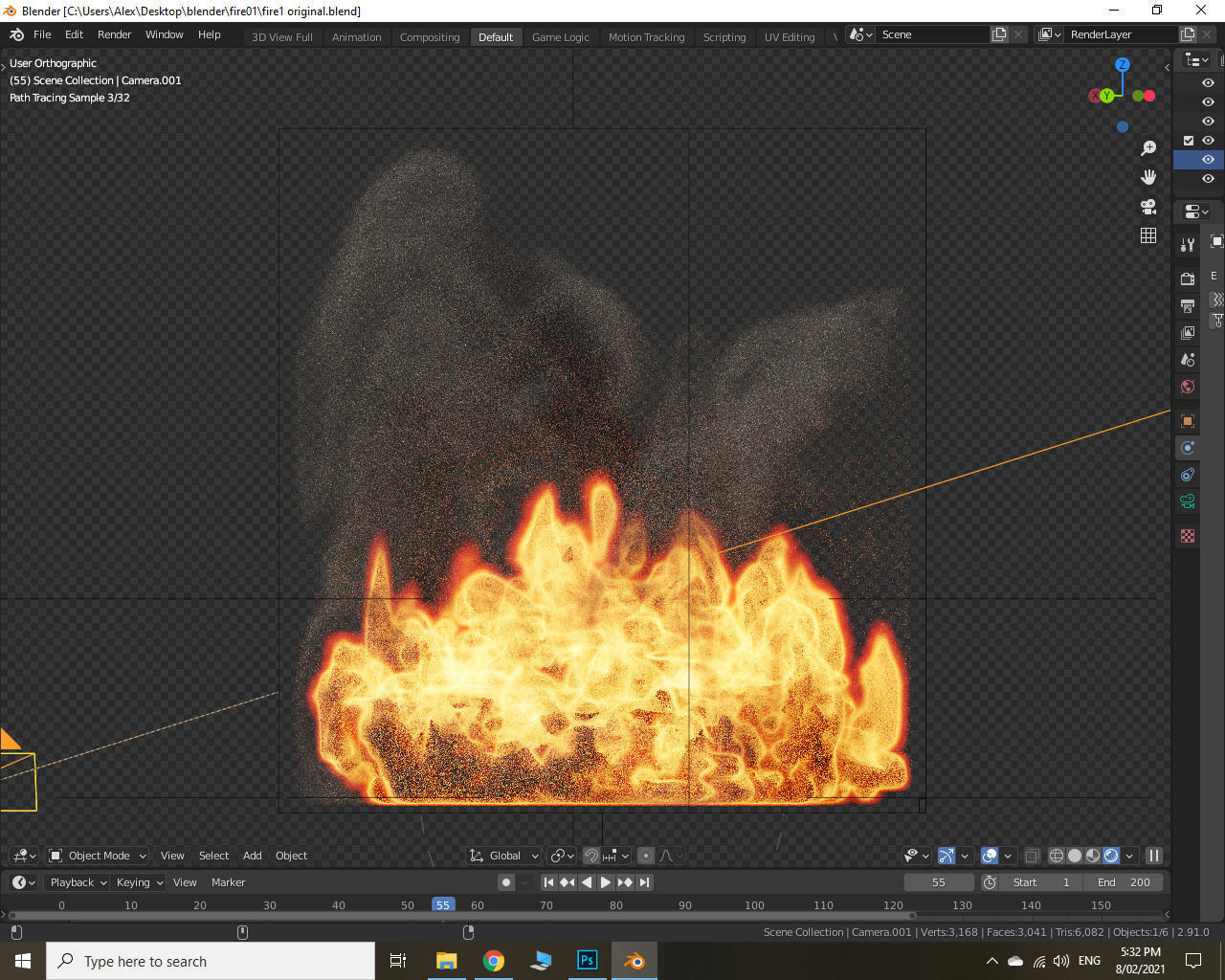 Fire and Smoke 3D model_21