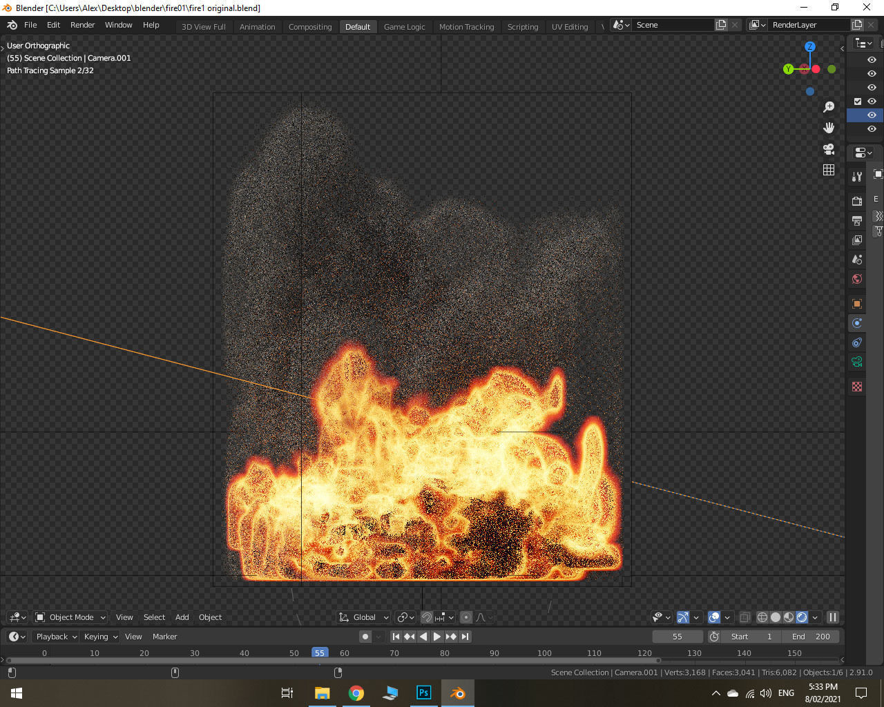 Fire and Smoke 3D model_24