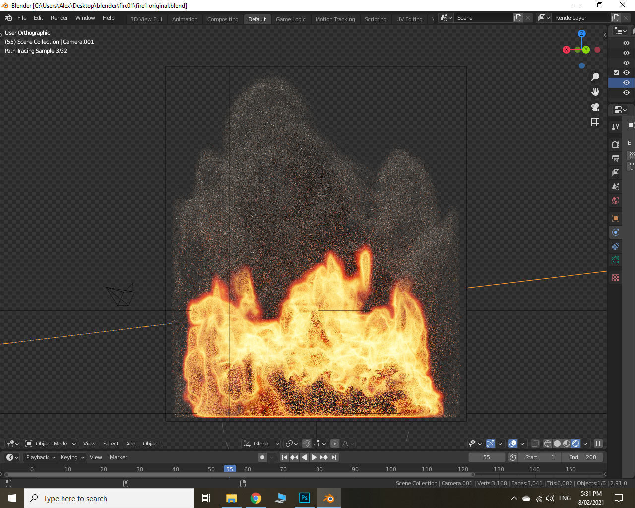 Fire and Smoke 3D model_18
