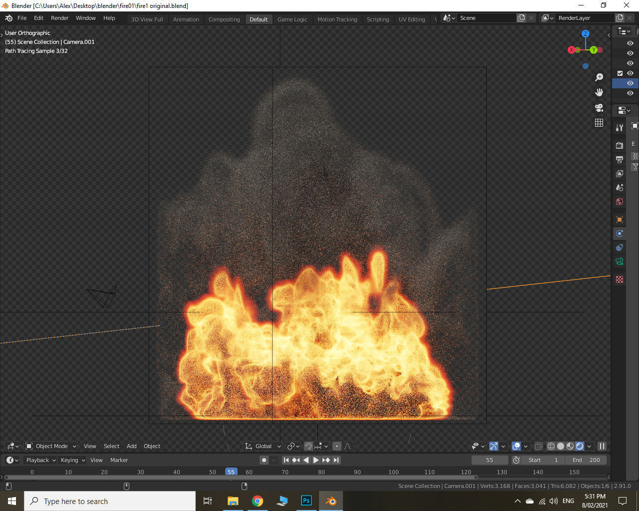 Fire and Smoke 3D model_17