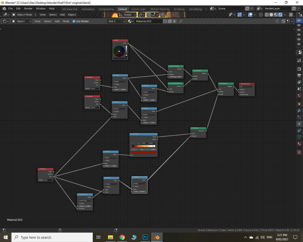 Fire and Smoke 3D model_3