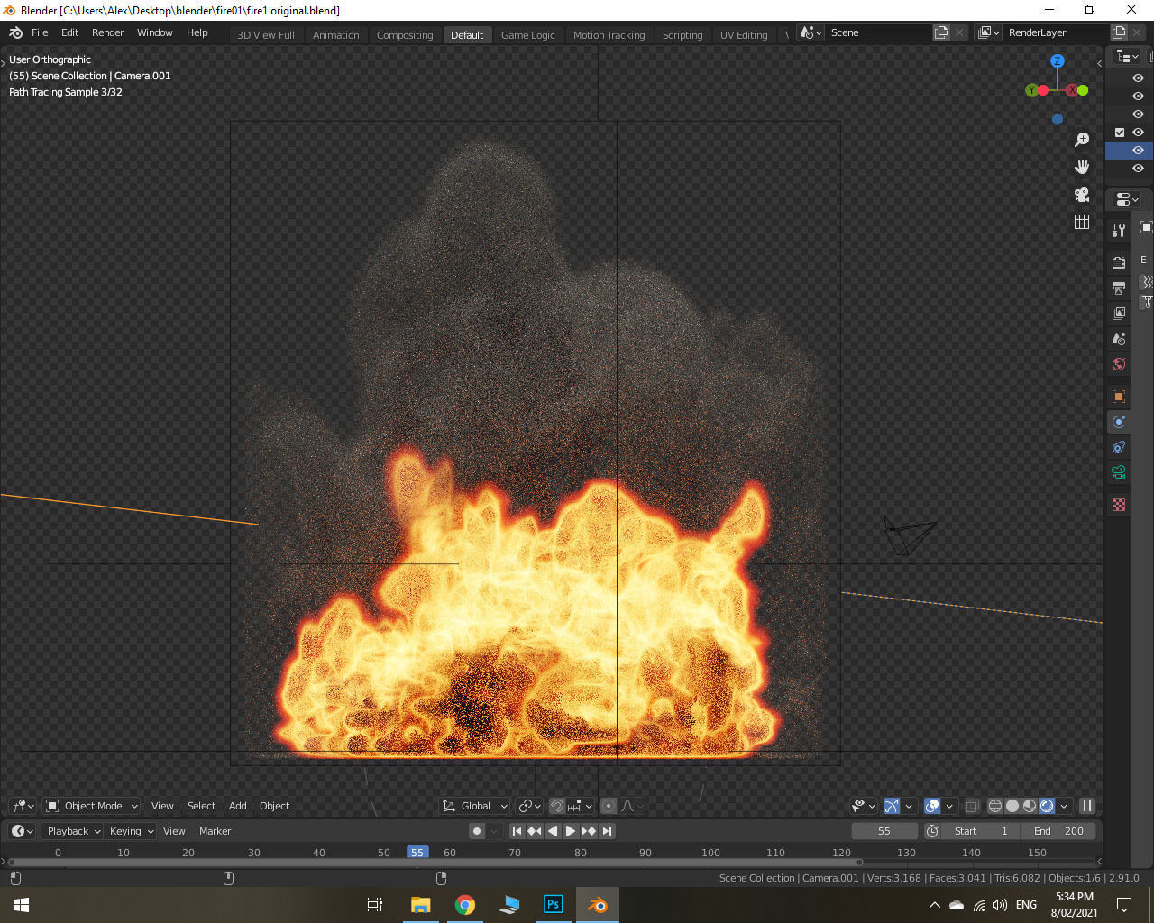 Fire and Smoke 3D model_27