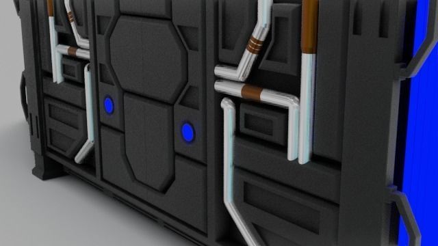 Sci Fi Generator 3D model_29
